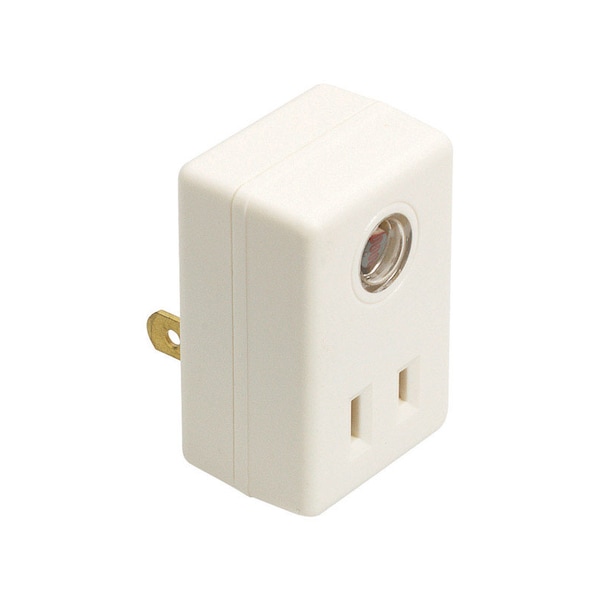 Amertac White Photoelectric Plug In Light Control 1 pk CL11LC - main
